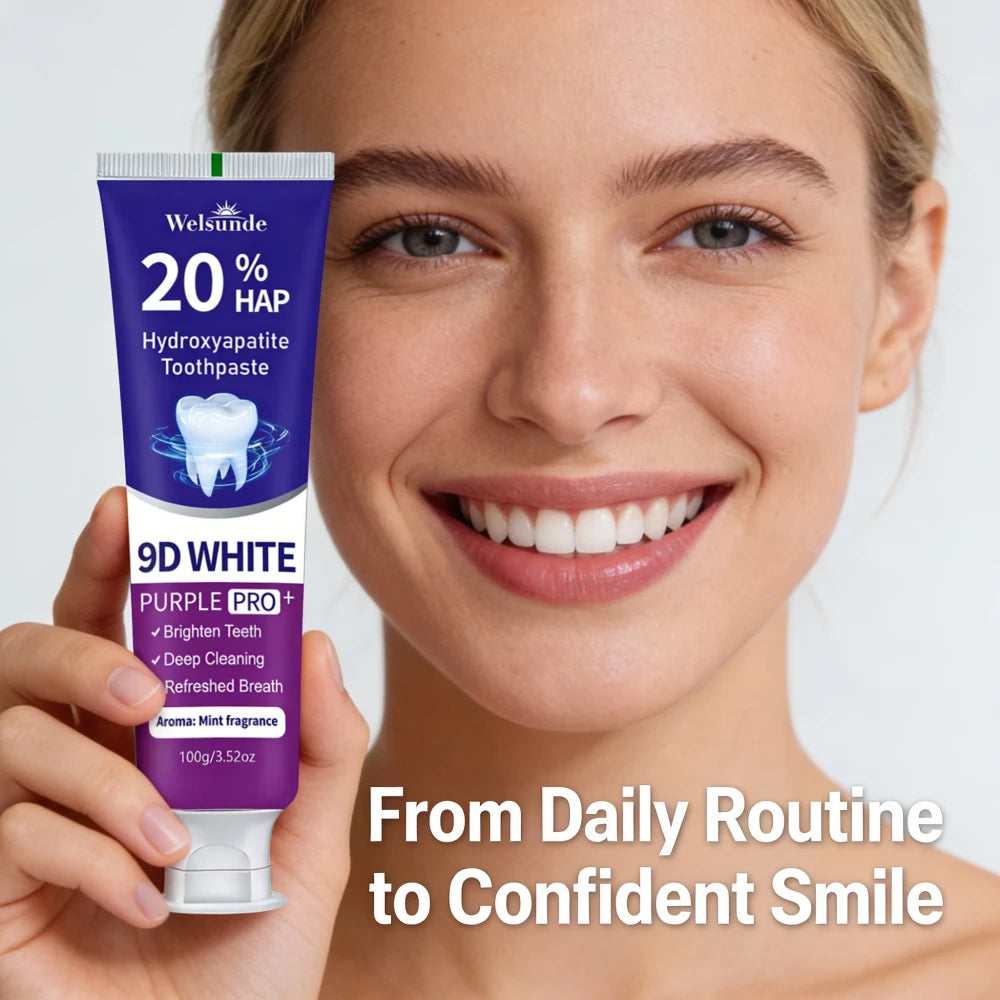 Purple Teeth Whitening Toothpaste