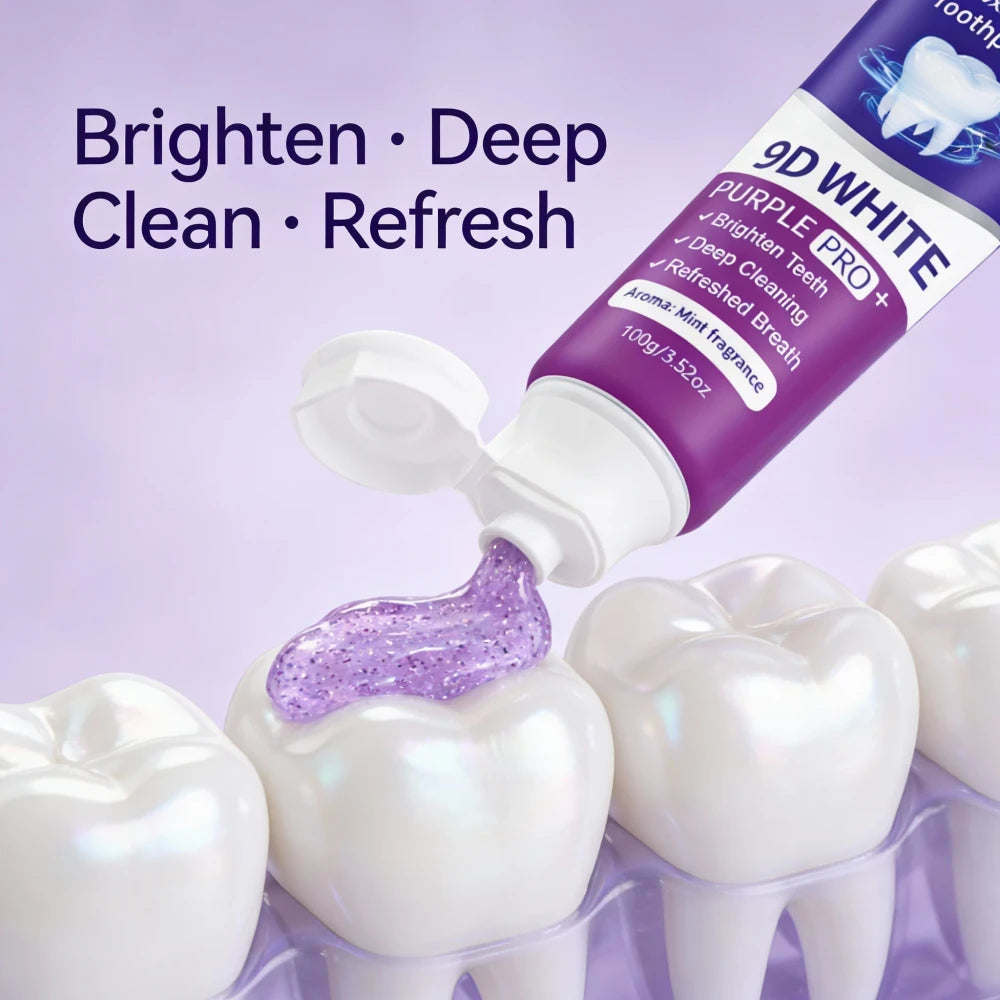 Purple Teeth Whitening Toothpaste