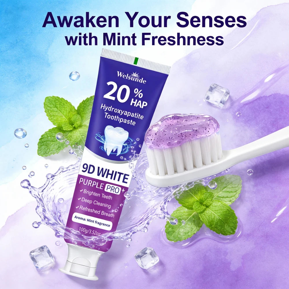 Purple Teeth Whitening Toothpaste